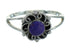 Southwest Magenta Turquoise And Sterling Silver Ring Size 6-1/2 YX91915